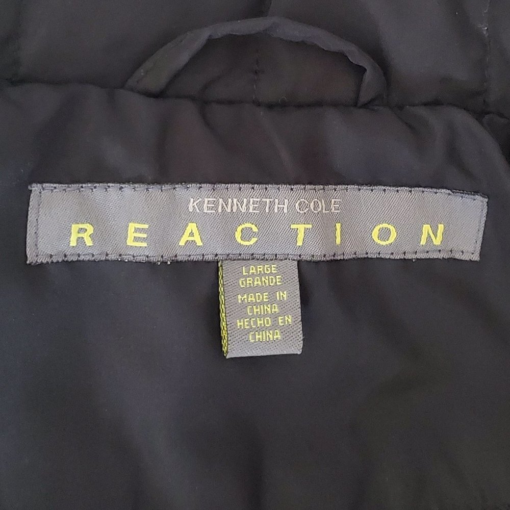 KENNETH COLE Down/Feather Puffer Jacket | Large - Picture 3 of 4